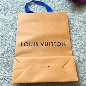 Louis Vuitton shopping bag